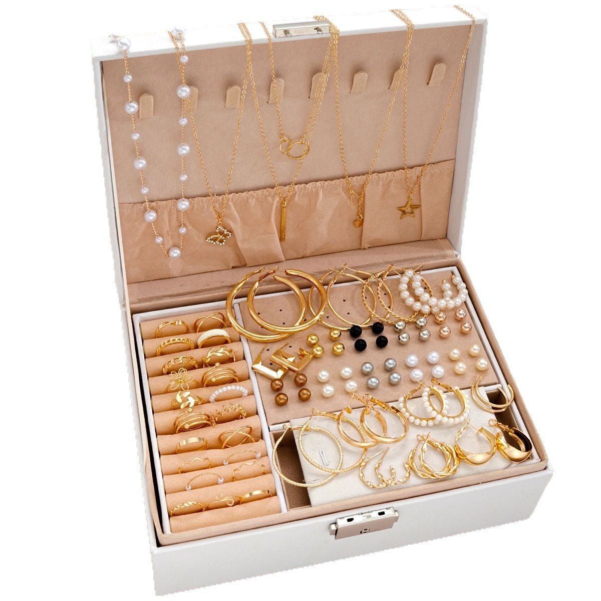 Herzform Schmuckset