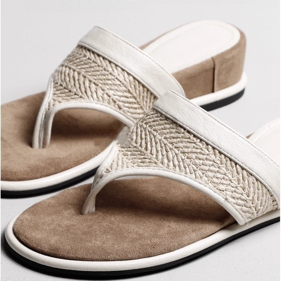 Französische Resort-Slipper für den Sommer