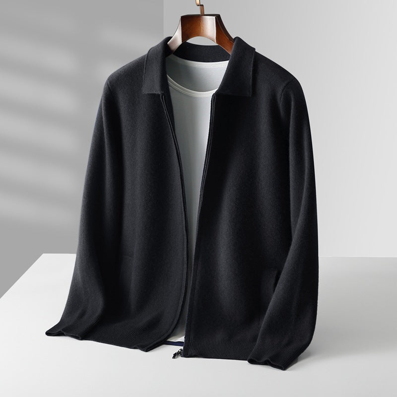 Herren Pullover aus reiner Schurwolle