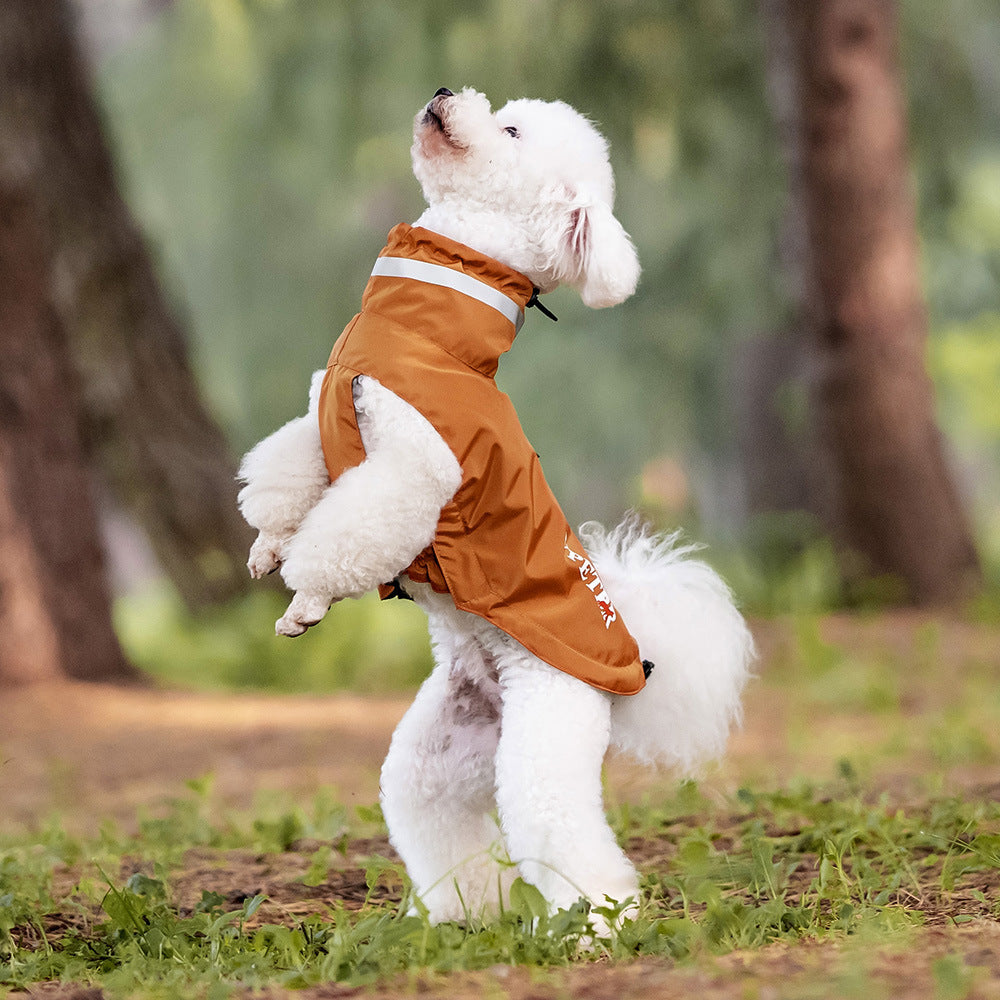 Regenponcho fuer Hunde