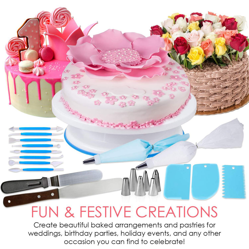 207-Stück Kuchenrotationsplatte Set · 207 Stück – Bild 5 | LuxeStyle