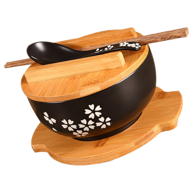 Keramik-Schale mit Holzdeckel – Bild 5 | LuxeStyle