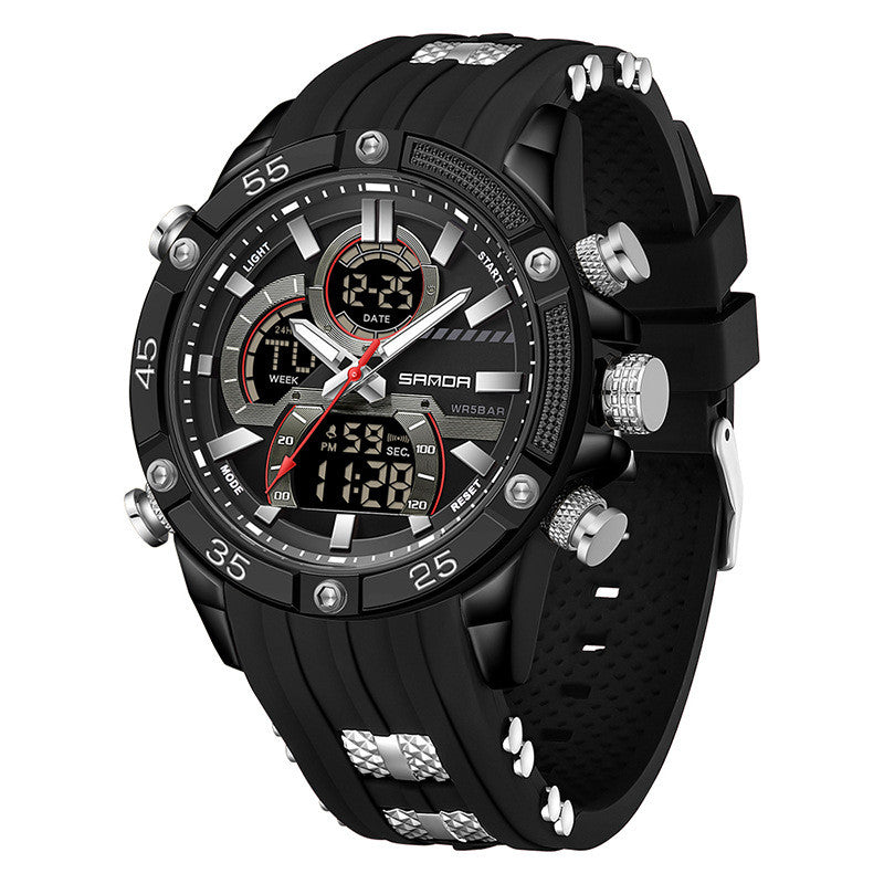 Multifunktionale Herren-Armbanduhr