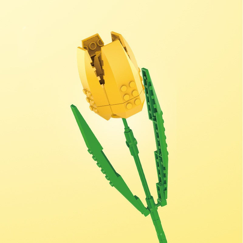 Blumenstrauss-Bausatz aus Klemmbausteinen – Bild 5 | LuxeStyle