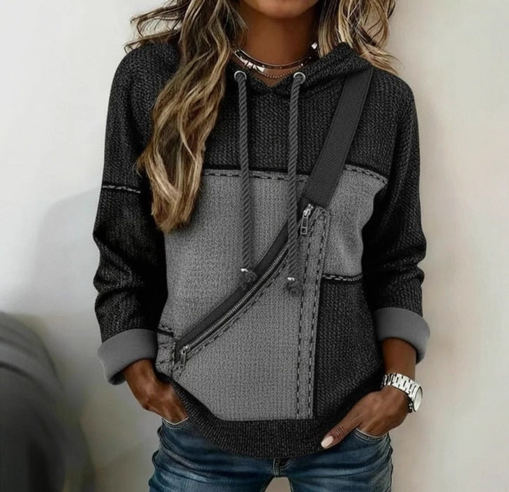 Kapuzenpullover mit Print für Damen