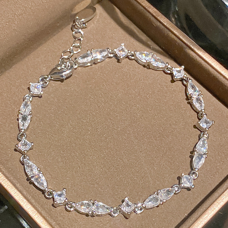 Rhombus Zirkonia Armband – Ansicht 4