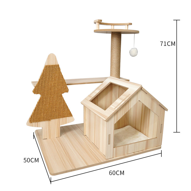 Katzen-Kratzbaum «Space Capsule»