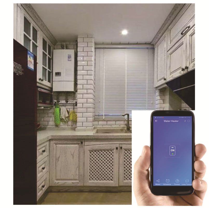 Smart Wärme-Timer mit Touch-Bedienung & App-Steuerung