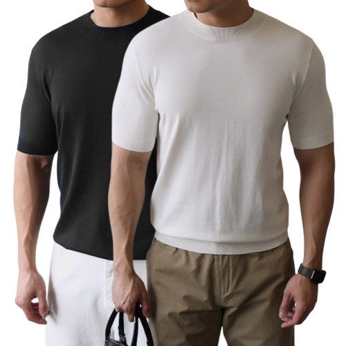 Anzug mit Eisseide-T-Shirt