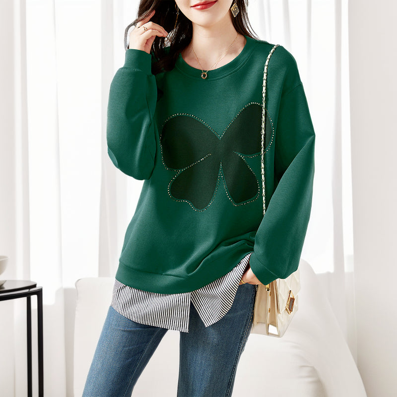 Chinesischer Baumwollpullover für Mädchen