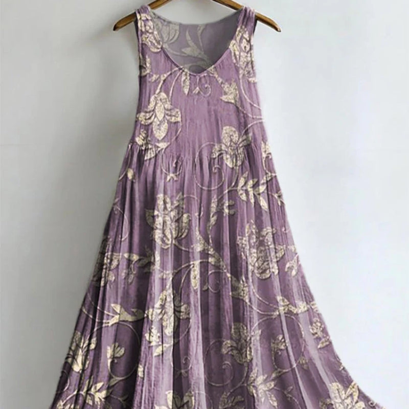 Digitale Druck Damenkleid – Bild 1 | LuxeStyle