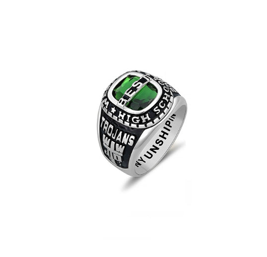 College Style Abschlussring S925 Silber – Bild 4 | LuxeStyle