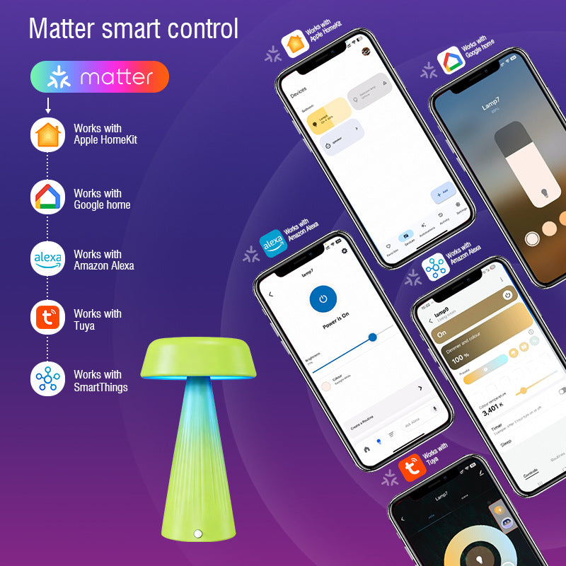 Smart Lamp mit RGB- und Warmlicht – Bild 5 | LuxeStyle
