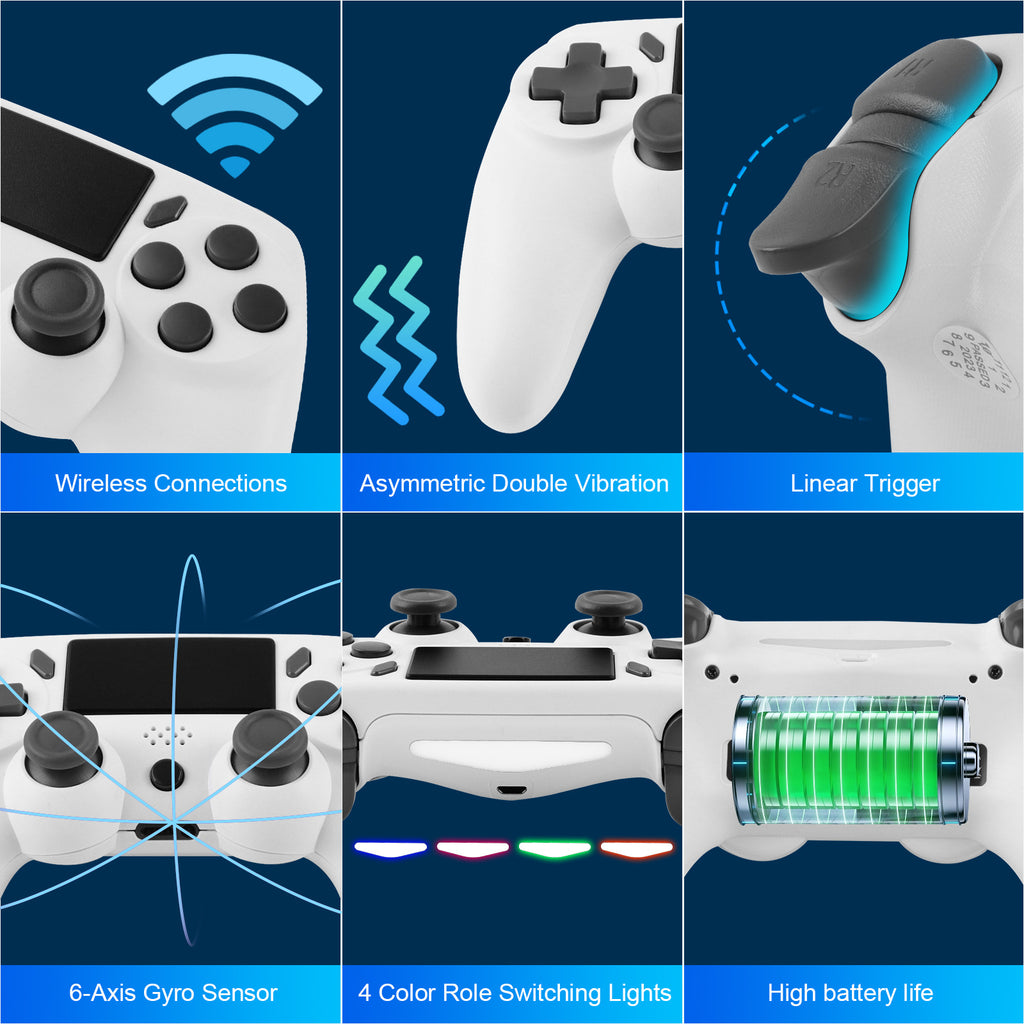Vibrations-Gamepad mit 6-Achsen-Bewegungssensor