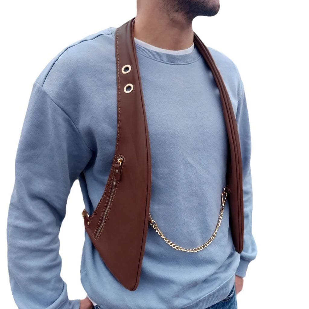 Unisex Leder-Münzbeutel für den Alltag – Bild 3 | LuxeStyle