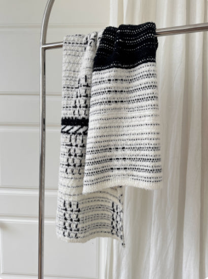 Winterlicher Streifen-Schal | LuxeStyle
