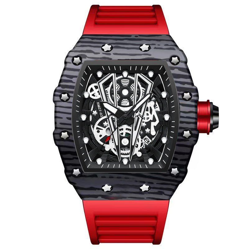 Wasserdichte Quarz-Herrenuhr im sportlichen Design – Bild 5 | LuxeStyle