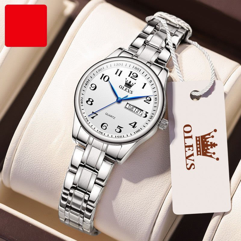 Wasserdichte Herrenuhr mit Kalenderfunktion – Bild 3 | LuxeStyle