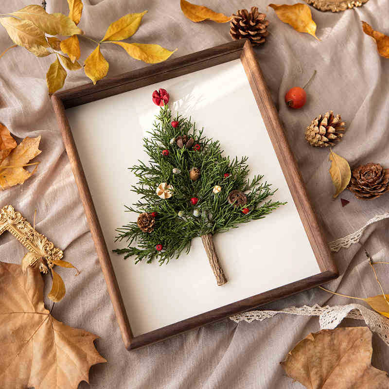 Holz-Fotorahmen aus schwarzer Walnuss, rechteckig – Bild 4 | LuxeStyle