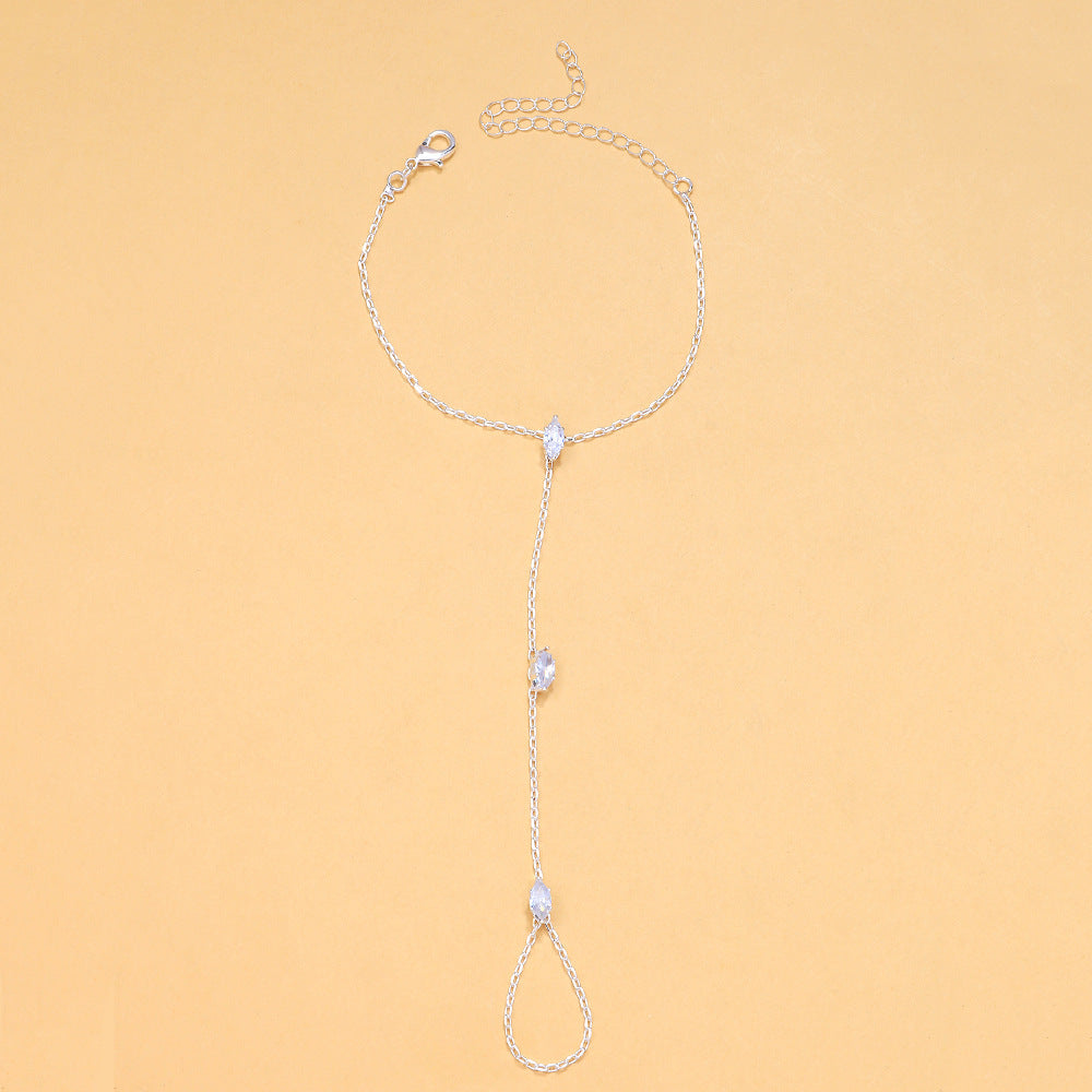 Minimalist Marquise Zirkon Armband – Bild 4 | LuxeStyle