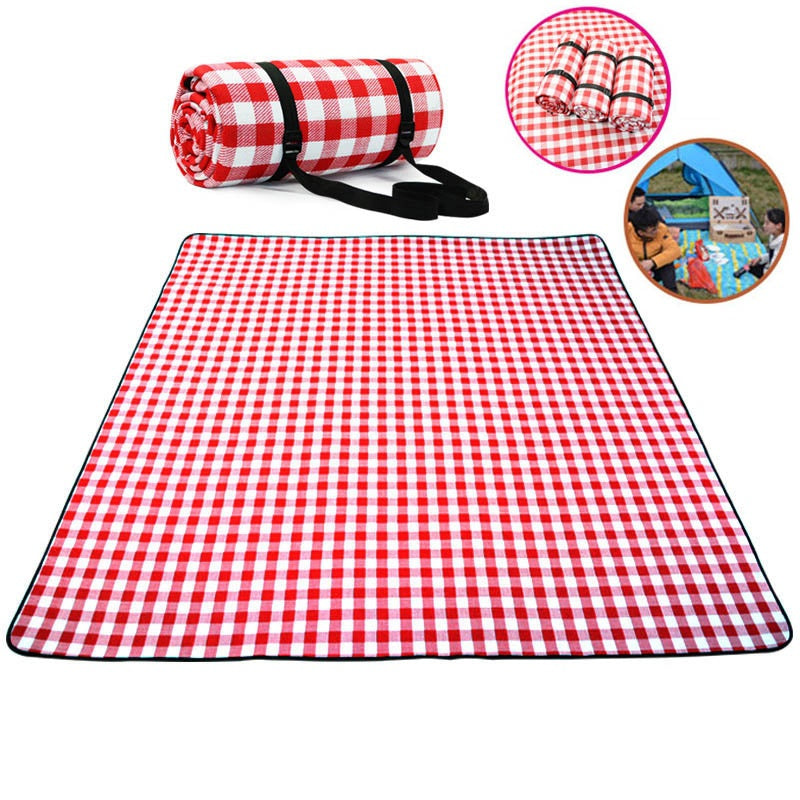Wasserdichte Picknickdecke 200x200cm – Bild 3 | LuxeStyle