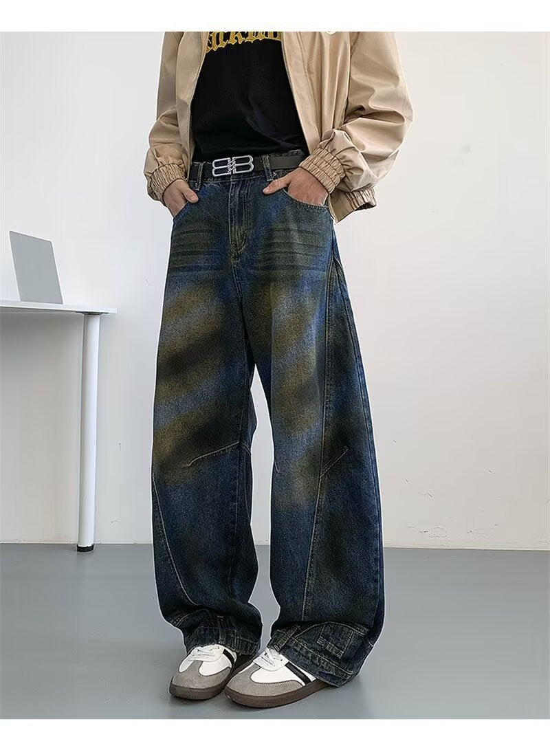 Edgy-Cool Denim-Hose für Herren