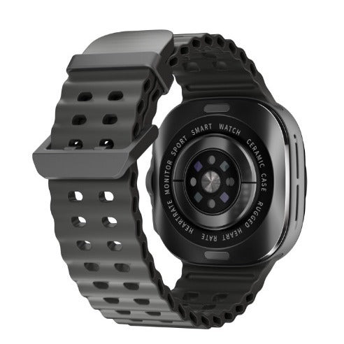 Sportuhr mit Smart Assistant, Wetter, Musik & Blutdruck