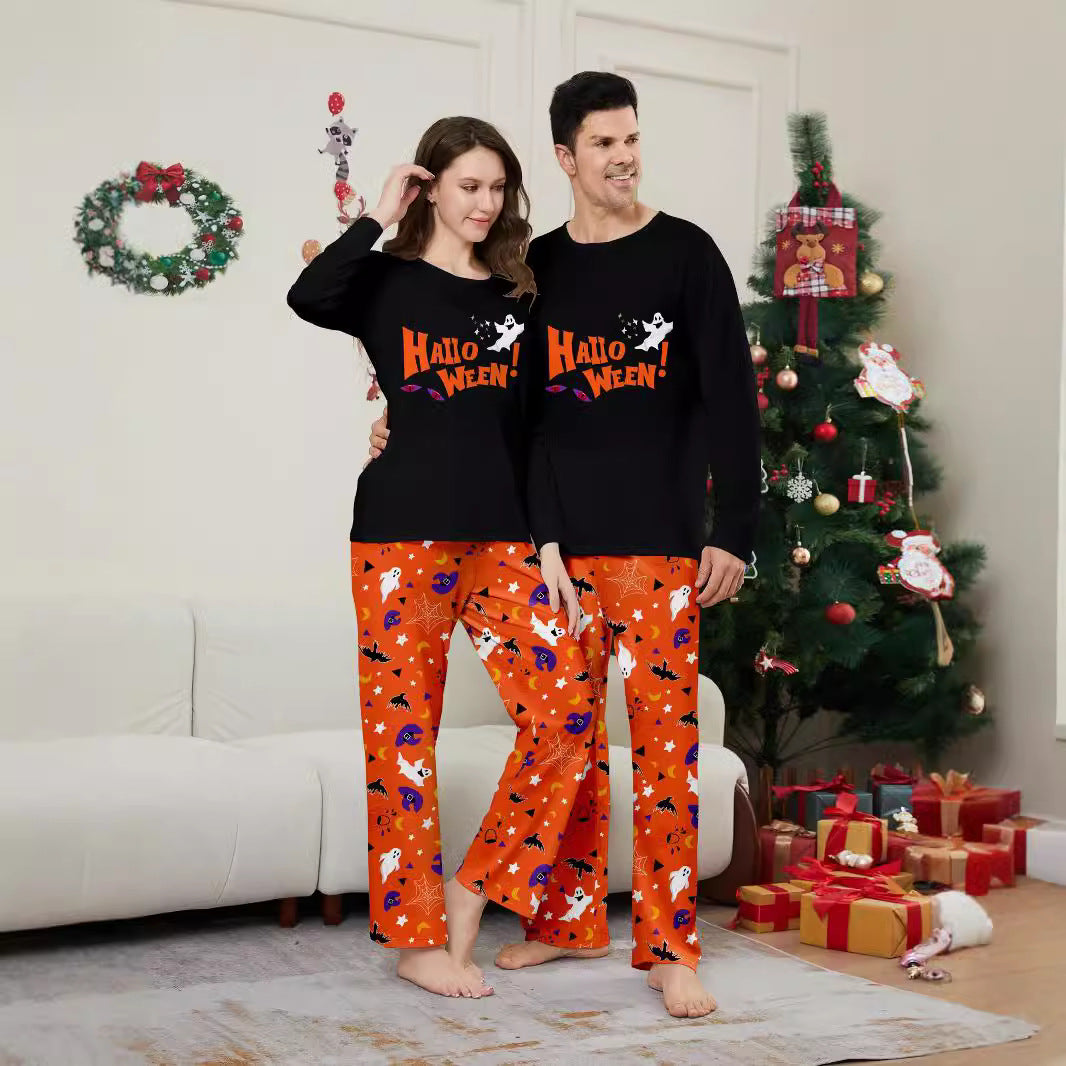 Partnerlook Pyjama-Set mit Augen-Print