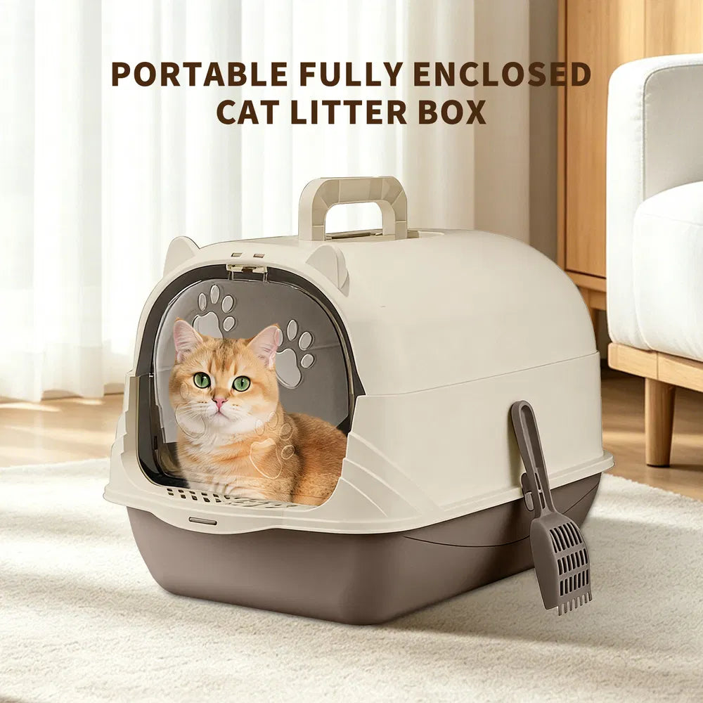 Tragbare Katzentoilette für Zuhause & Reise