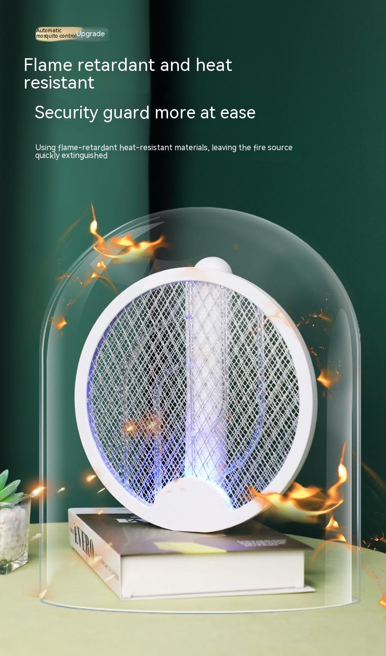 3-in-1 Faltbare Mückenklatsche mit Lithium-Akku