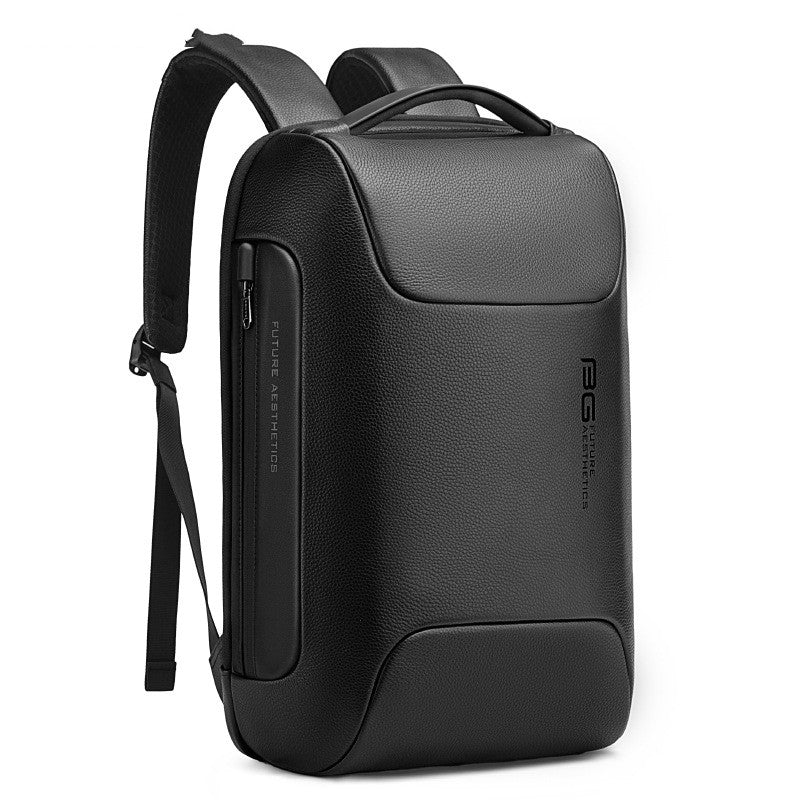 Wasserdichter Commuter Rucksack aus Leder – Bild 3 | LuxeStyle