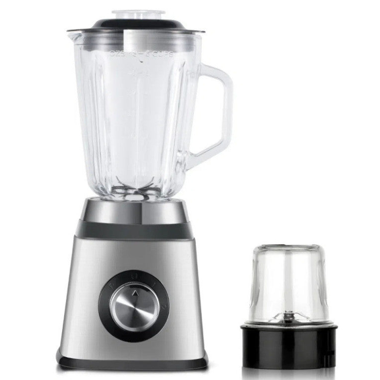 2-in-1 Entsafter & Mixer mit Kaffeemühle