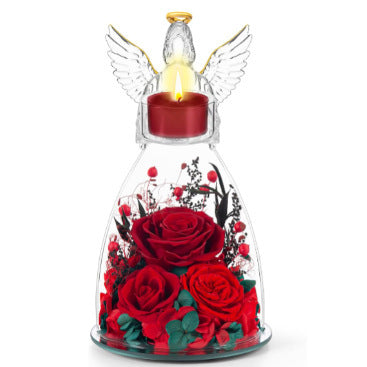 Rosenstrauss Engel-Geschenk (ewig haltbar)