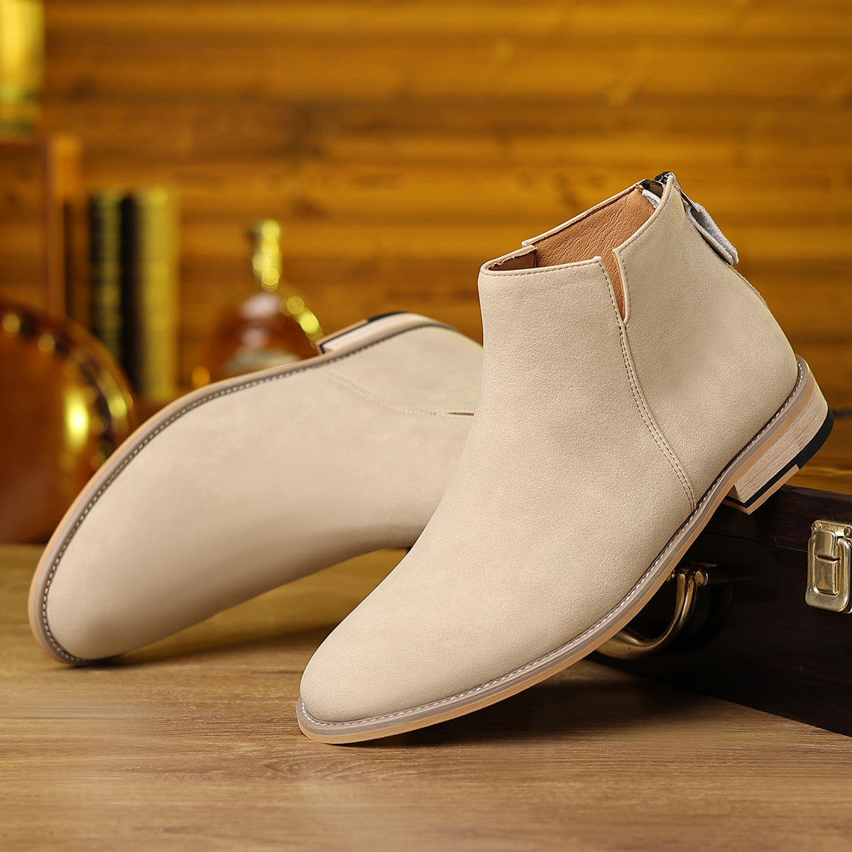 Retro Matte Martin Boots für Herren
