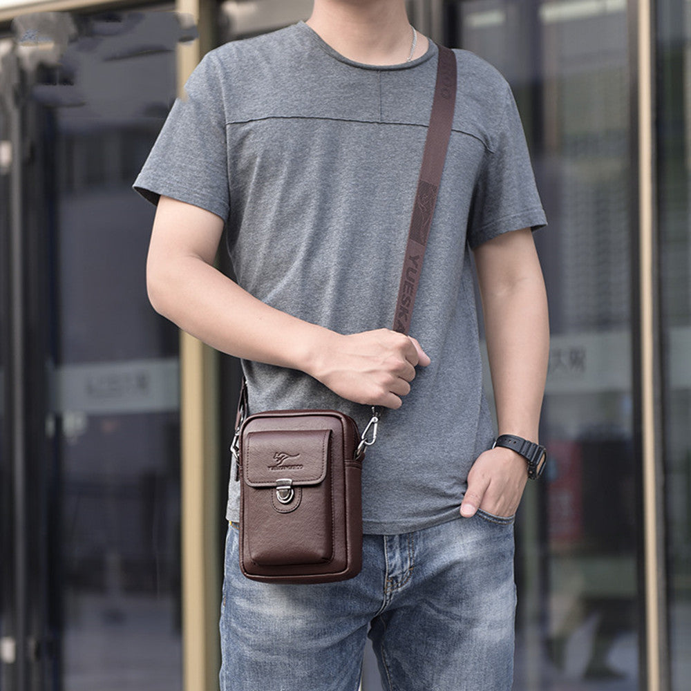 Handliche Umhängetasche für Herren – Bild 6 | LuxeStyle