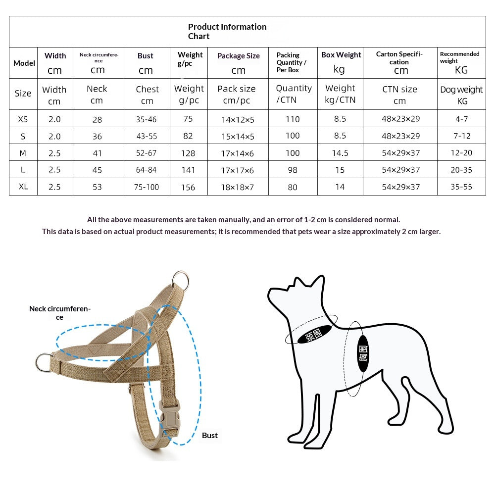 Hundegeschirr mit Leine für mittelgrosse bis grosse Hunde – Bild 10 | LuxeStyle