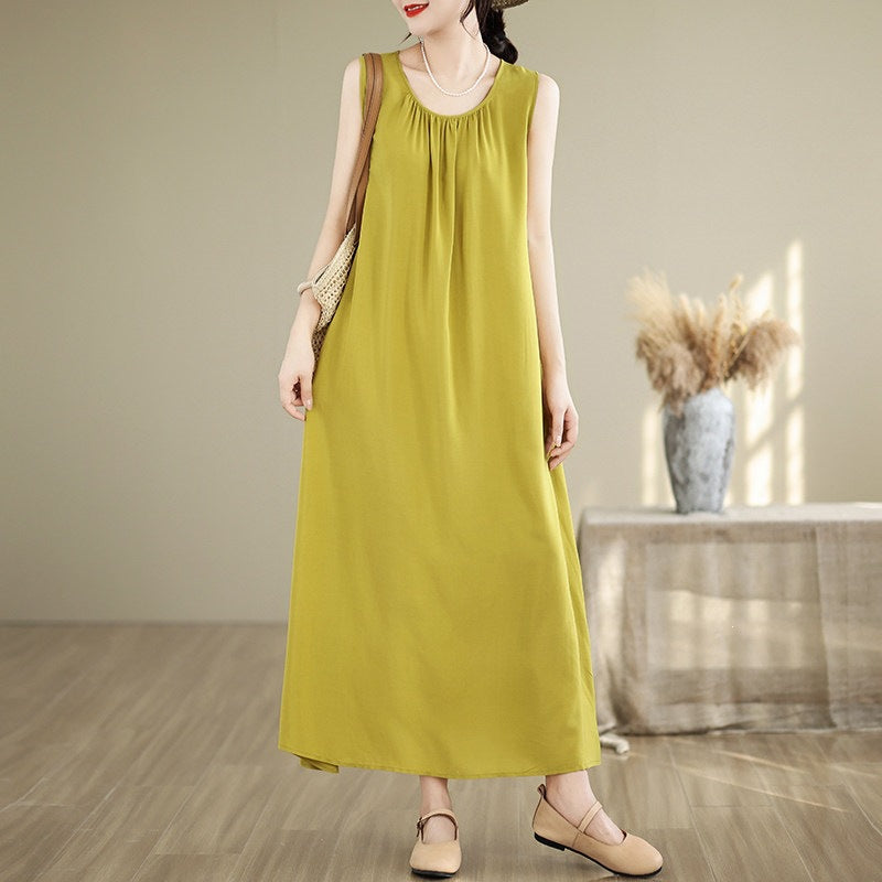 Florales Strandkleid für den Sommer