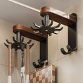 Drehbare Haken aus Nussholz – Bild 1 | LuxeStyle