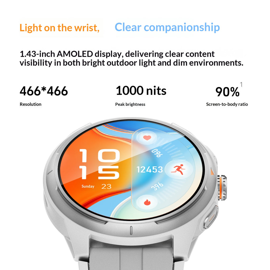 Smartwatch «ProWatch» · Fitness & Anrufe