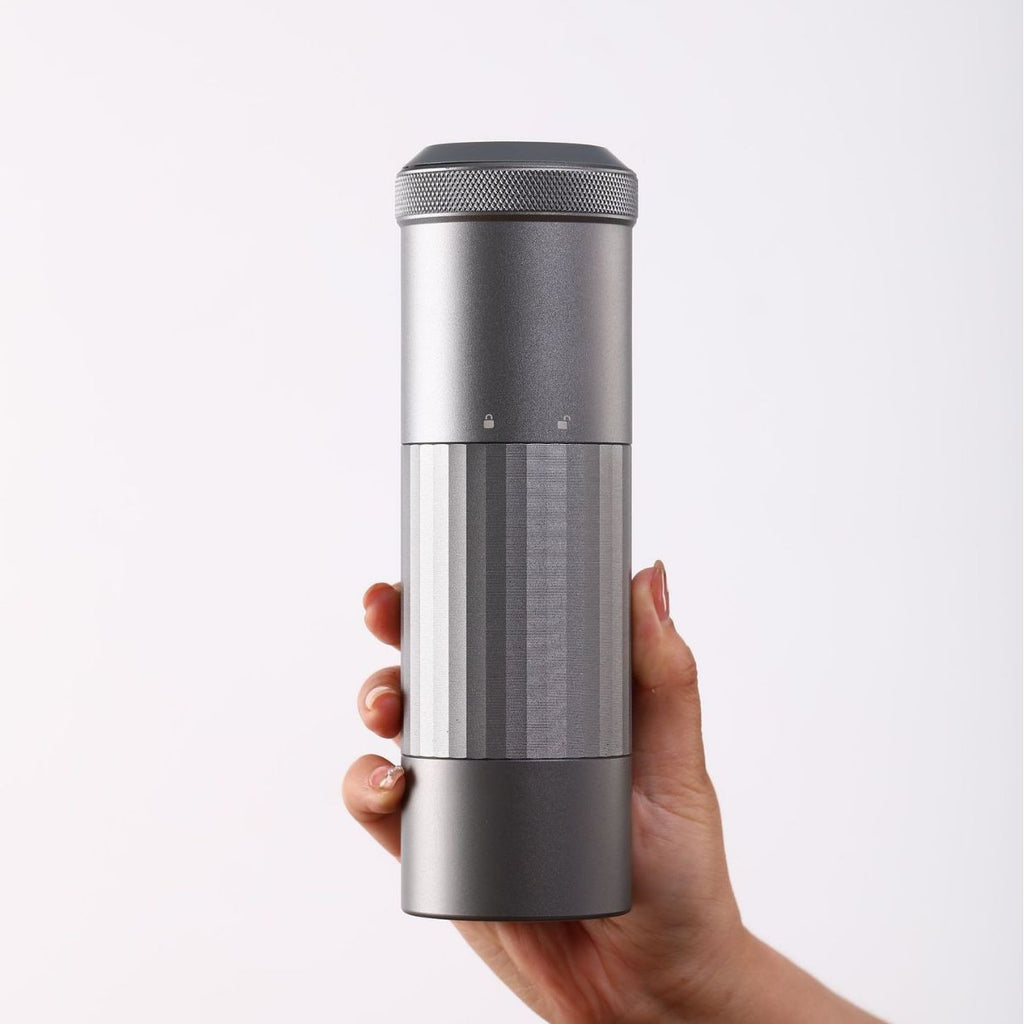 Kabellose Kaffeemühle mit USB-Ladefunktion