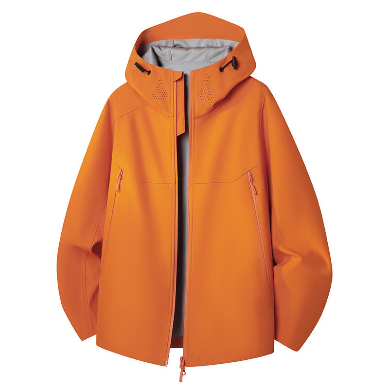 Wasserdichte Outdoor-Softshelljacke für Herren