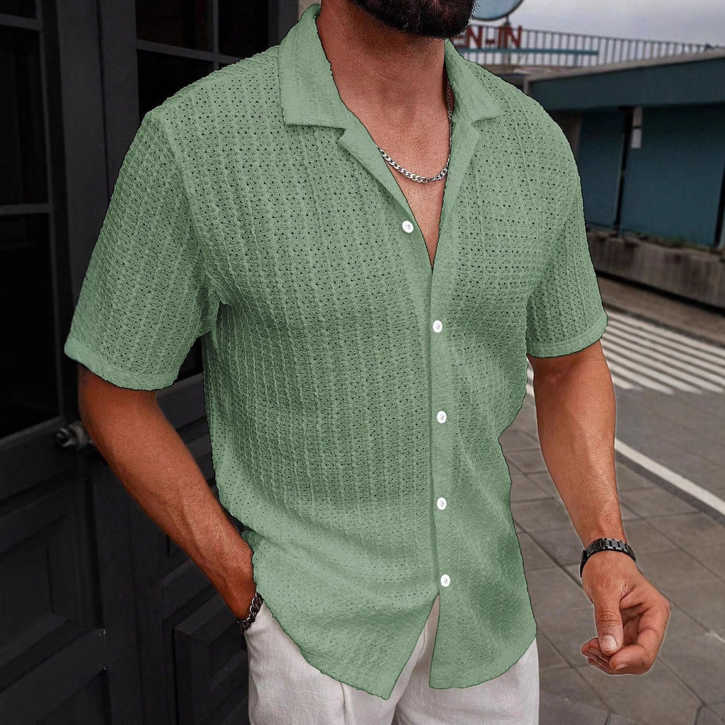 Freizeit-Shirt mit Streifenmuster – Bild 5 | LuxeStyle