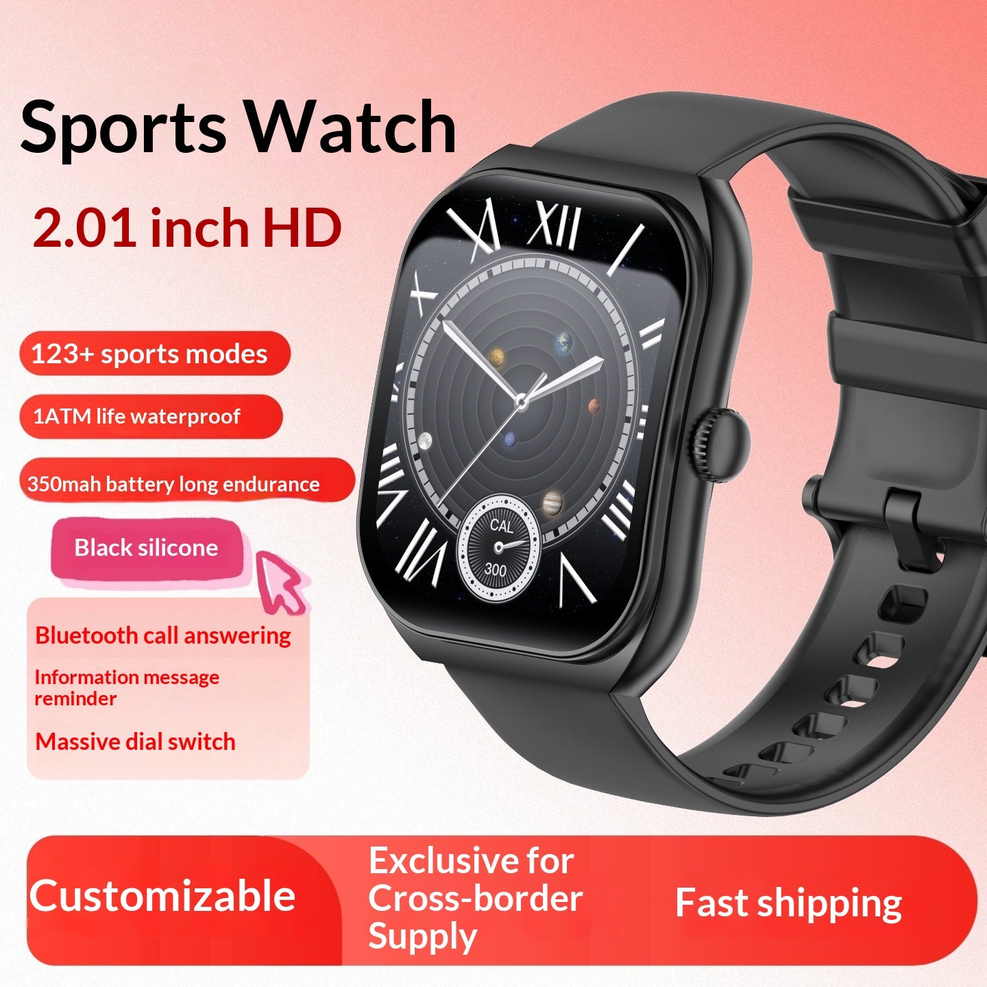 Smartwatch für Sport & Fitness