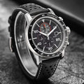 Quarz-Herrenuhr mit Kalender und Leuchtzeigern | LuxeStyle