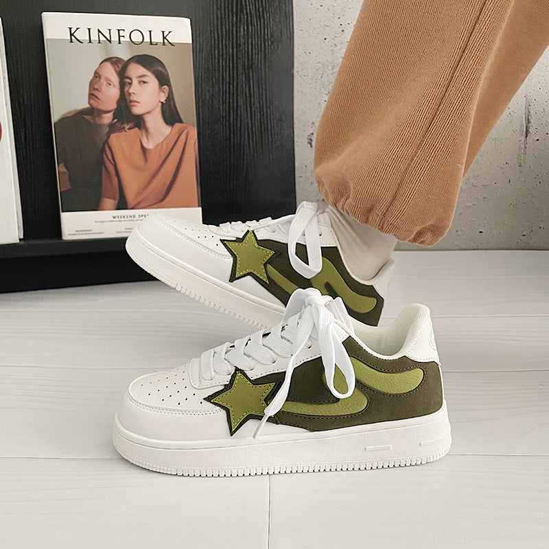 Retro Low-top Sportschuhe Atmungsaktiv