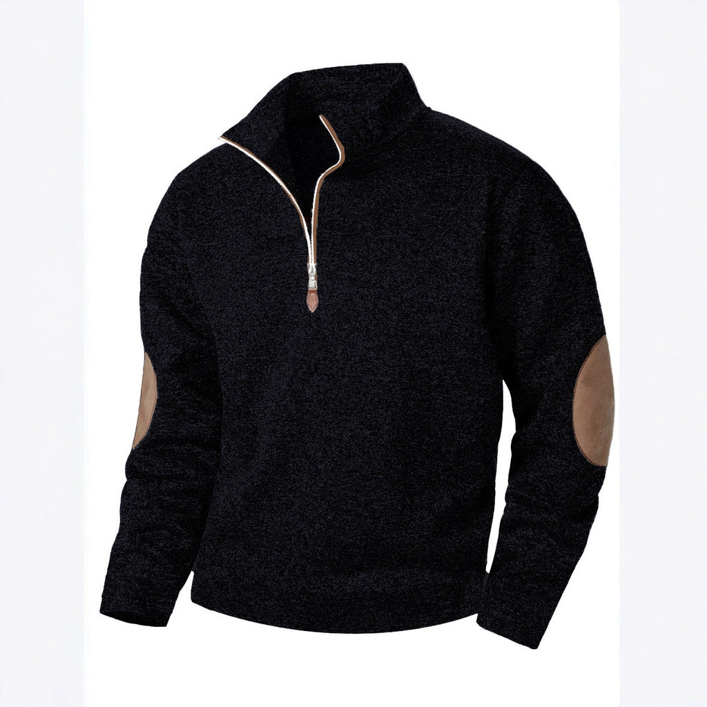 Herren Jacquard Cardigan Pullover – Bild 4 | LuxeStyle