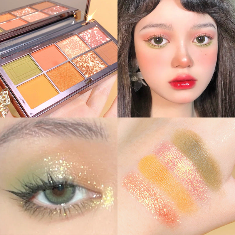 Lidschattenpalette 8 Farben Rosa Matt – Bild 3 | LuxeStyle