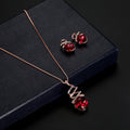 Bridal Schmuckset Halskette & Ohrringe