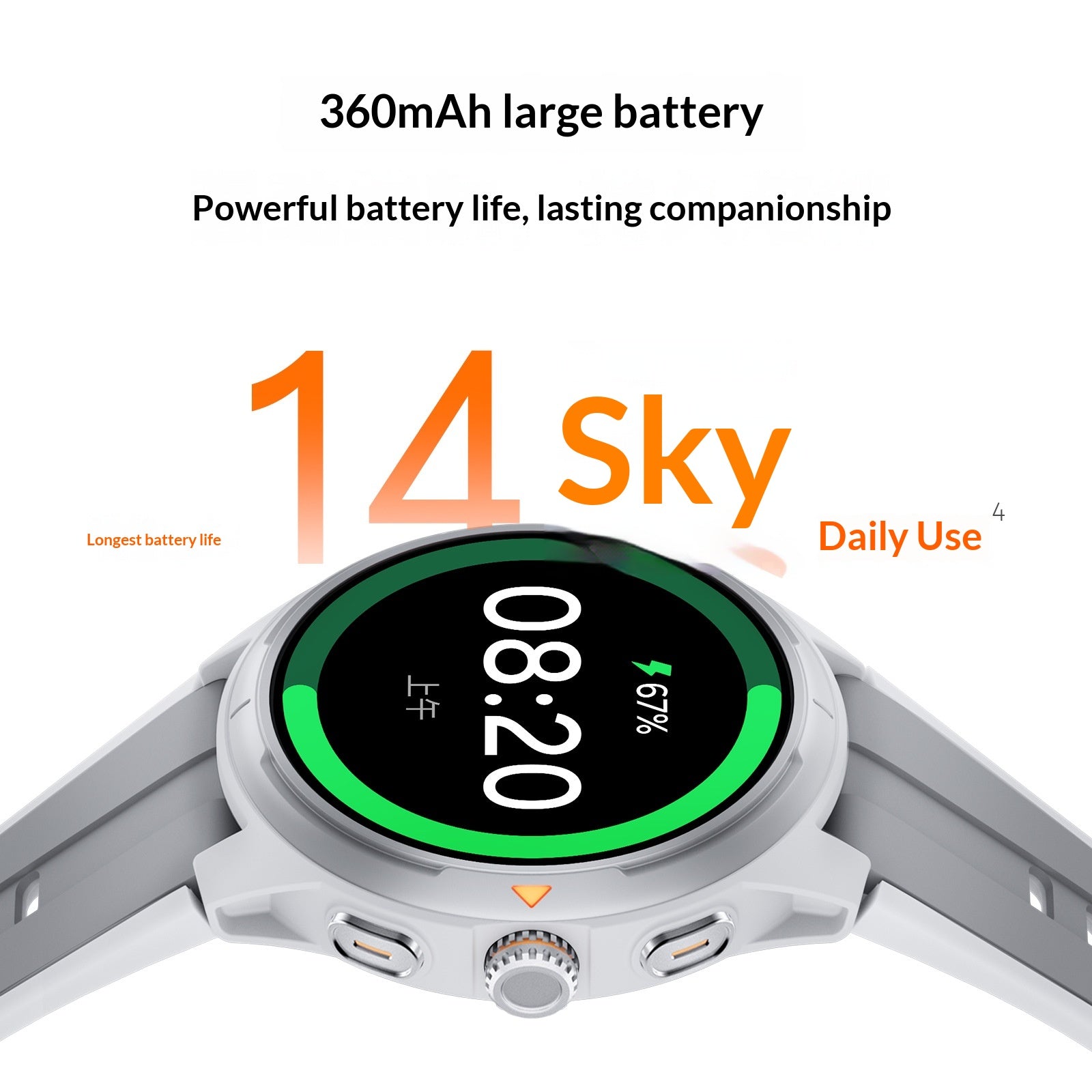 Smartwatch «ProWatch» · Fitness & Anrufe