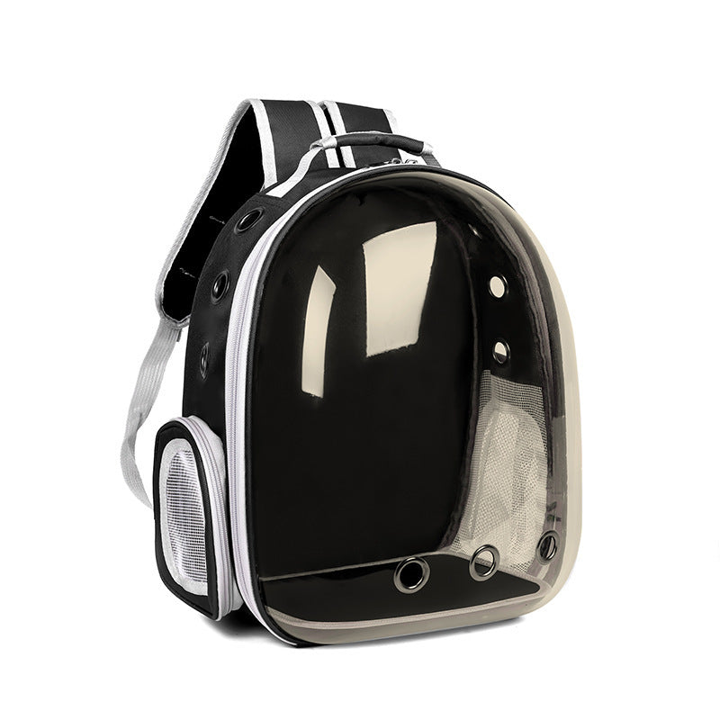 Tote für Haustiere – transparenter Rucksack mit Platz – Bild 9 | LuxeStyle